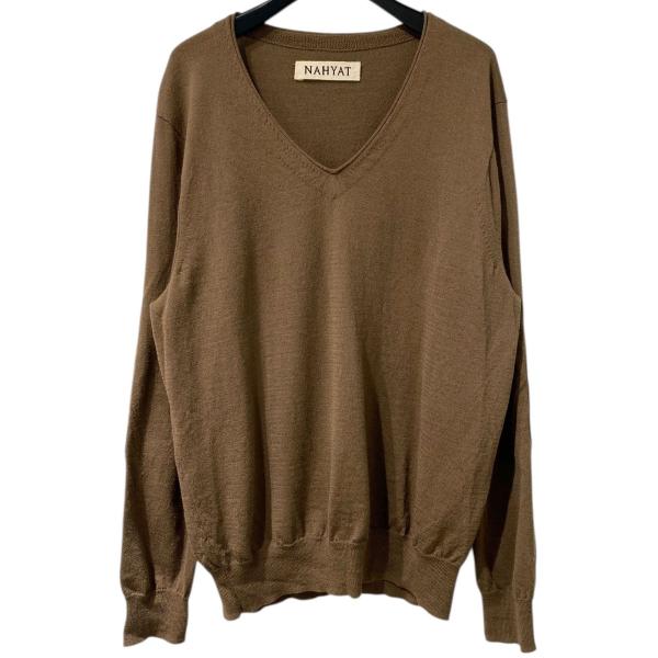 ナヤット×レショップ NAHYAT×L’ECHOPPE 24SS 別注 V NECK SWEATER...