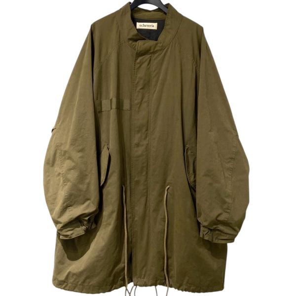 エケベリア echeveria waxed weather m-65 fishtail parkaワ...