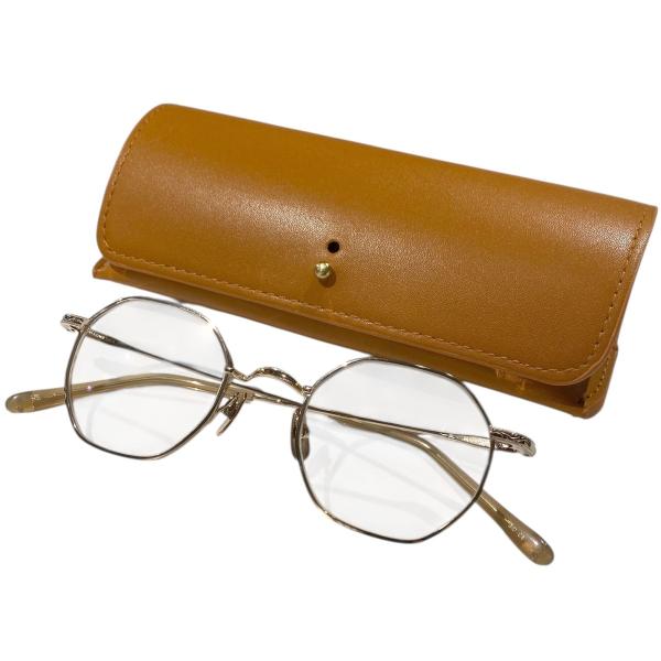 イエローズプラス Yellows Plus SID 眼鏡メガネサングラス ゴールド サイズ：45□2...