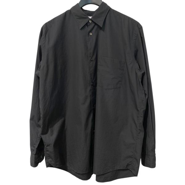 グラフペーパー Graphpaper Broad Regular Collar Shirtsブロード...