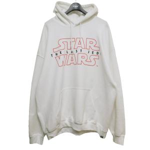 MASTERMIND WORLD STAR WARSプルオーバーパーカー ホワイト サイズ：XXL (池袋店) 211119｜kindal