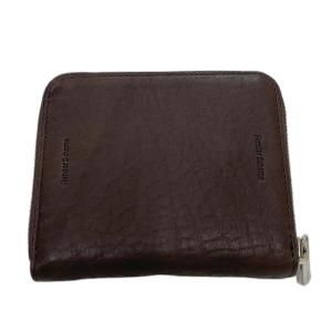 Hender Scheme square zip purse ラウンドジップレザーウォレット 財布 チョコレートブラウン (池袋店) 221004｜kindal