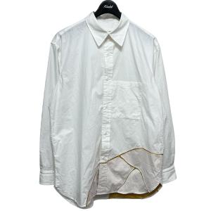 クオン KUON 22SS KINTSUGI Regular Collar Shirt 金継ぎデザインレギュラーカラーシャツ 142SH031732｜kindal