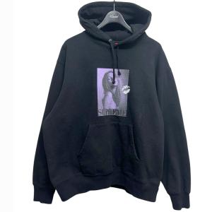 シュプリーム Supreme 24SS Moss hooded Sweatshirt ケイトモスフーディー スウェットパーカー ブラック サイズ：M