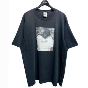 【値下げ】Supreme×JORDAN 24AW Biggie S／S Top フォトプリントTシャツ HJ8385-010 ブラック サイズ：XL