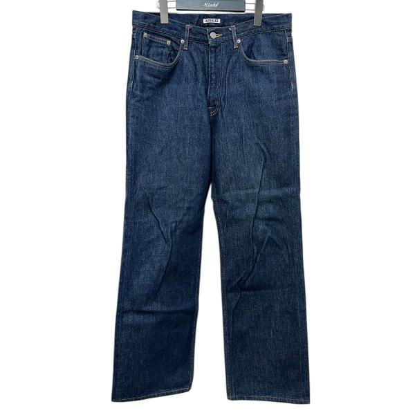 オーラリー AURALEE HARD TWIST DENIM 5P PANTS ハードツイストデニム...