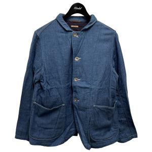 キャピタル KAPITAL コットンカバーオールジャケット ブルー サイズ：0