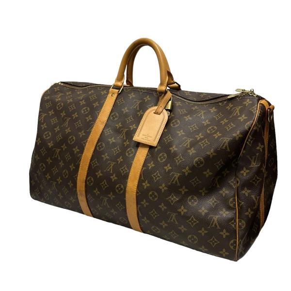 ルイヴィトン LOUIS VUITTON キーポル バンドリエール55 トラベル ボストンバッグ T...