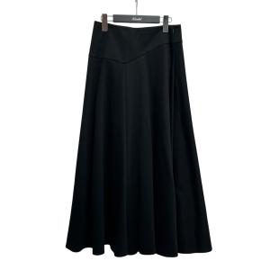 ebure 送料無料 エブール フレア スカート レース ブラック レディース