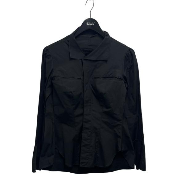 ヨウジヤマモト YOHJI YAMAMOTO ドレスシャツ FM-B02-019 ブラック サイズ：...