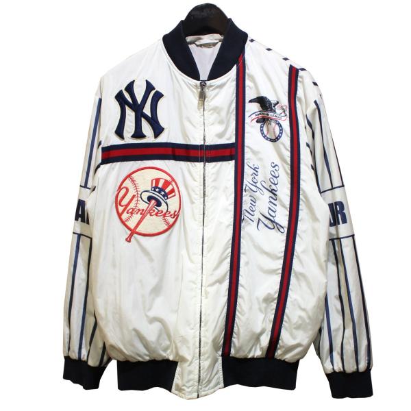 【値下げ】GUCCI 18AW MLB New York Yankees ヤンキース ボンバージャケ...