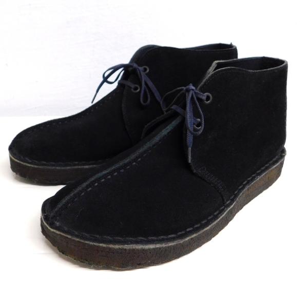 クラークス Clarks Desert Trek イギリス製 ブラック サイズ：7 1／2