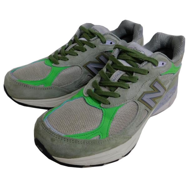 ニューバランス　パタ NEW BALANCE×Patta M990PP3 ローカットスニーカー グレ...