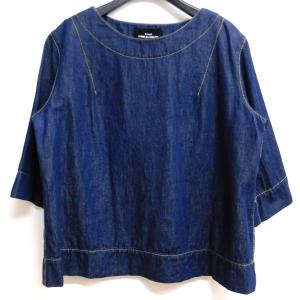 トリココムデギャルソン tricot COMME des GARCONS プルオーバーシャツ インディゴ サイズ：M｜kindal