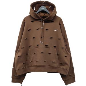 NIKE ナイキ ×JACQUEMUS Nrg He L/S Hoodie ジャックムス ダメージ加工  