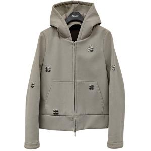 エムエーエスユー MASU ジップパーカー FLOCKY DOLL ZIP-UP HOODIE MASS-CS0524 グレー サイズ：46