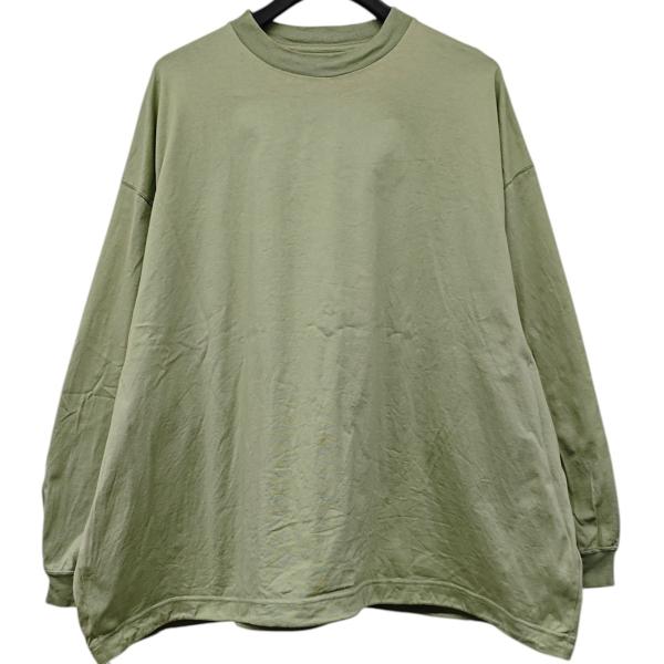 イズネス is-ness BALLOON T SHIRT バルーンシャツ グリーン サイズ：L
