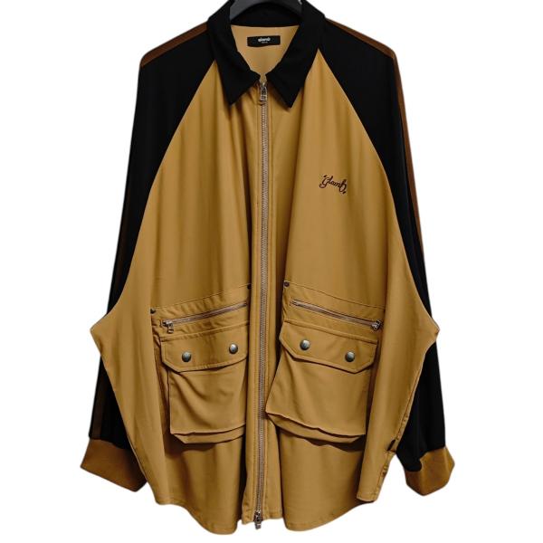 グラム glamb 4XL Raglan Jersey Shirt シャツジャケット GB0125／...