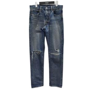 MINEDENIM ダメージ加工デニムパンツ インディゴ サイズ：7 (四ツ橋北堀江店) 210726