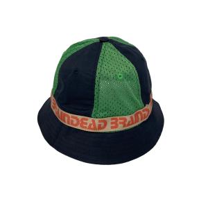 ブレインデッド BRAIN DEAD Vision Mesh Paneled Bucket Hat ネイビー サイズ：free｜kindal