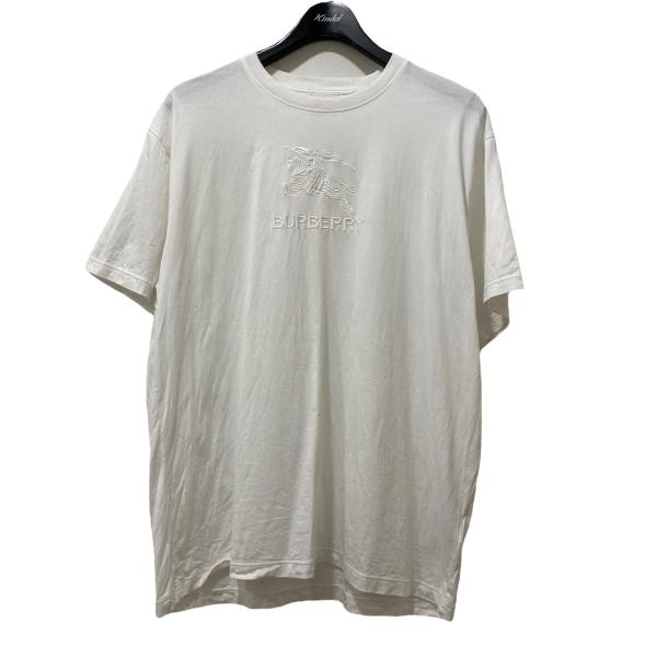 バーバリー BURBERRY ロゴ EKD コットンTシャツ  8072751 ホワイト サイズ：S