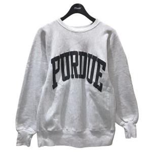 チャンピオン champion 90s スウェットトレーナー REVERSE WEAVE リバースウィーブ USA製 PURDUE グレー サイズ：L｜kindal