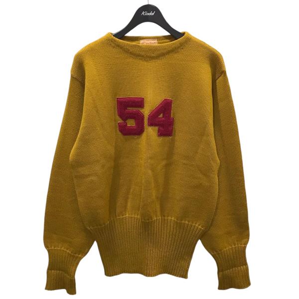 【値下げ】VICYOUNG 50s ニットセーター Lettered Knit レタードニット マス...