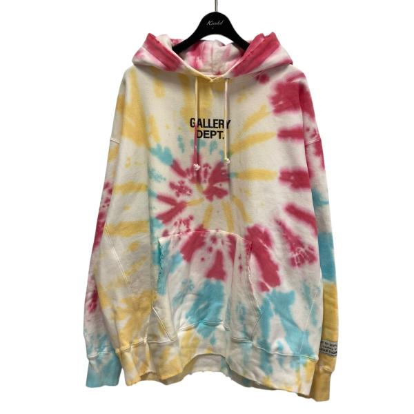 【値下げ】GALLERY DEPT Marina Tie Dye Hoodie パーカー マルチカラ...