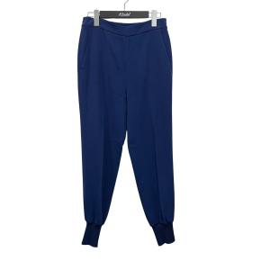 STELLA McCARTNEY リブパンツ ネイビー サイズ：36 (EC)
