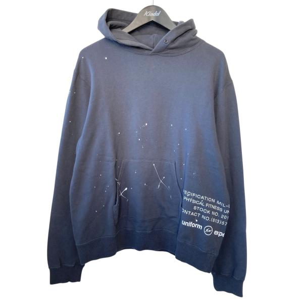 【値下げ】uniform experiment プルオーバーパーカー UE-190023 グレー サ...