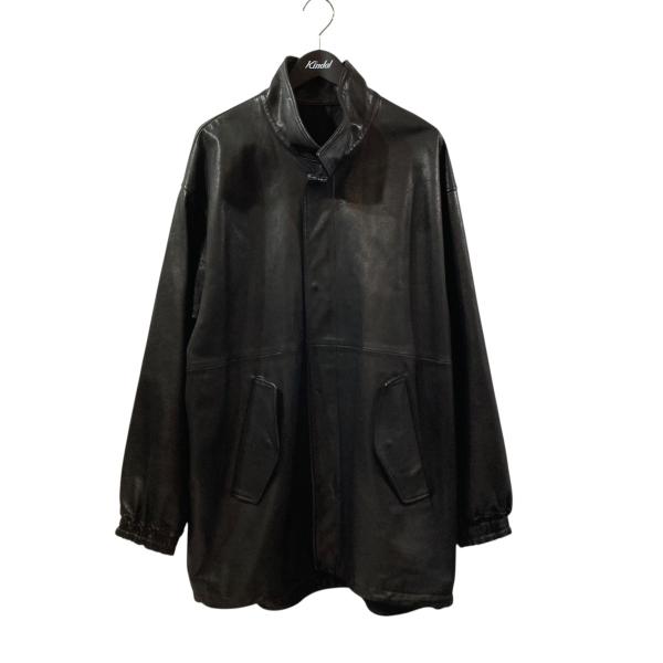 シュタイン stein LEATHER MODS COAT レザーコート ST．492 ブラック サ...