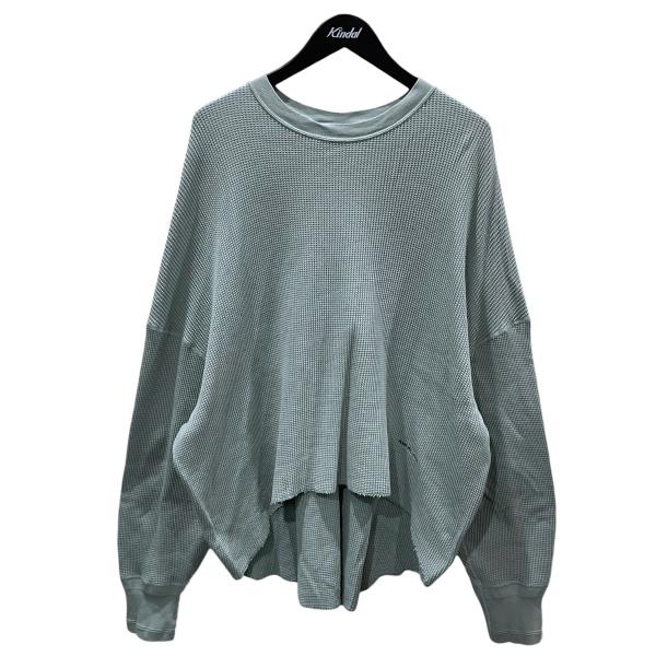 アメリカーナ Americana サーマルカットソー サーマルワッフルワイドドルマンプルオーバー ミ...