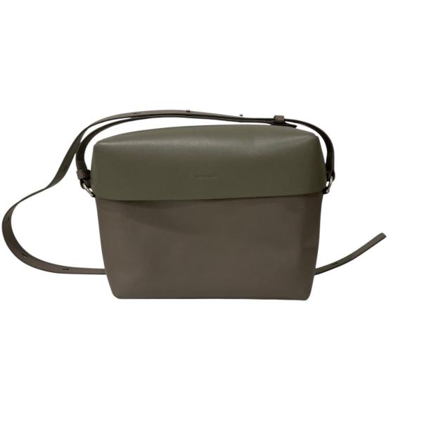 【値下げ】JIL SANDER ショルダーバッグ グレー (堀江店)