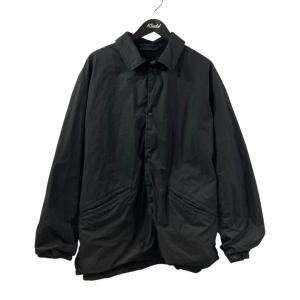 コモリ COMOLI コットンナイロン コーチジャケット コーチジャケット A03-01013 ブラック サイズ：1