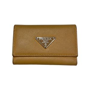 プラダ PRADA キーケース ベージュ