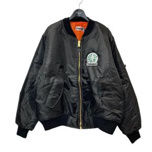 【値下げ】TRANSPORT 「TP MA-1」MA-1ジャケット ブラック サイズ：2（L） (EC)｜kindal