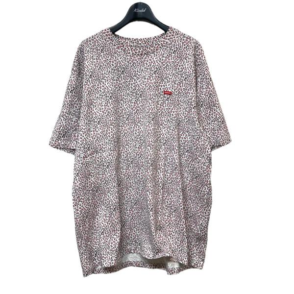 【値下げ】SUPREME 22SS「Small Box Logo Tee」レオパード柄スモールボック...