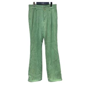 【値下げ】TAAKK 23SS「CREPE FLARED PANTS」クレープフレアパンツ ライトグ...