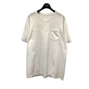 サカイ sacai ポケットTシャツ 18-01657M ホワイト サイズ：3｜kindal