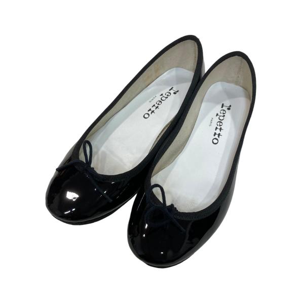 レペット repetto エナメルパンプス A 03 18 ブラック サイズ：35