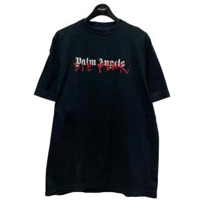 パームエンジェル Palm Angels Tシャツ PMAA001F18413063 ブラック サイズ：L｜kindal