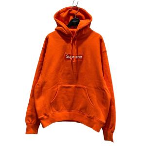 【値下げ】Supreme 24AW Box Logo Hooded Sweatshirt ボックスロゴプルオーバーパーカー オレンジ サイズ：S (自