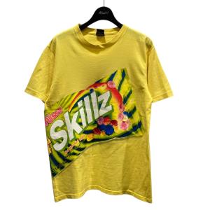 ステューシー stussy プリントTシャツ イエロー サイズ：S