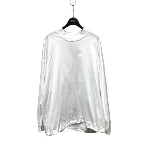 【値下げ】is-ness BALLOON MOCK LONG SLEEVE T SHIRT バルーン...