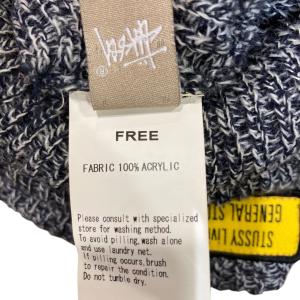 【値下げ】stussy ローゲージニットキャッ...の詳細画像4