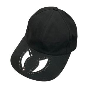 【値下げ】MASU vampire cap ビジューキャップ MPFW-0J1024 ブラック サイズ：FREE (自由が丘店)