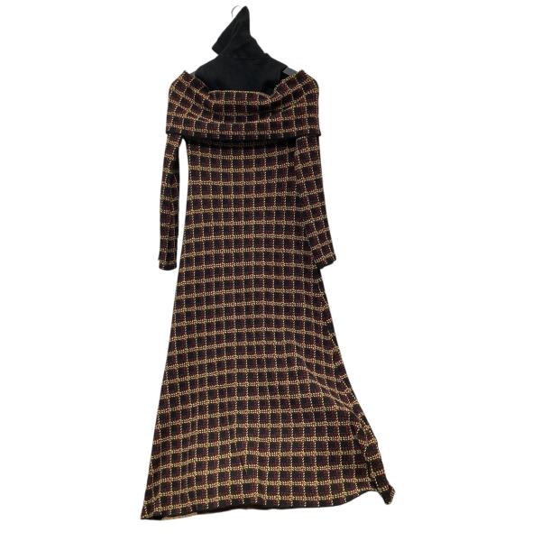 【値下げ】AMERI UND OFF SHOULDER KNIT DRESS オフショルダーニットド...