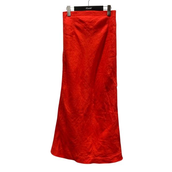 オーラリー AURALEE 24SS LINEN SILK TWEED SKIRT リネンシルクスカ...