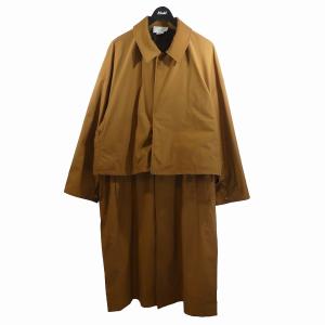 【2月14日値下】YOKE 2019SS　3WAYバルカラーコート　3WAY BALCOLLAR SHARE COAT ブラウン サイズ：M (南船場｜kindal