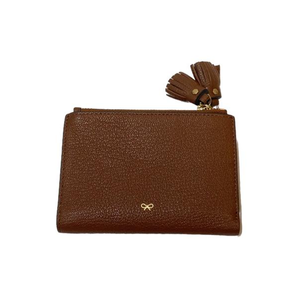 アニヤハインドマーチ ANYA HINDMARCH Small Double Zip Wallet ...